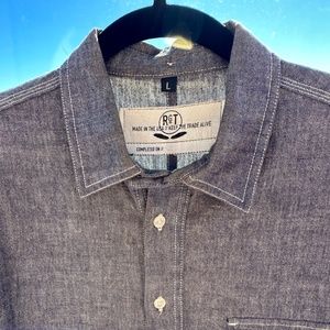 Rogue Territory Pop Over Button-up